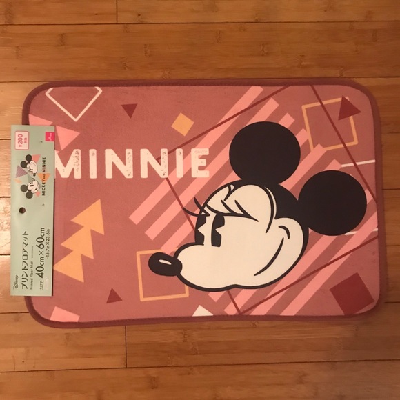 Disney Bath Disney X Daiso Japan Retro Minnie Floor Mat Poshmark